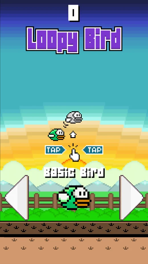 Loopy Bird gameplay